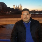 Oscar Delgado Ortega, House cleaner in Zaragoza