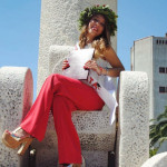 Agnese Serio, Azafata in Palma
