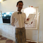 Hugo Lemma, Waiter in Las Palmas de Gran Canaria