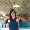 Patricia González Megía, Professora d'aquagym a Toledo