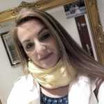 Luz Salado, Security guard in Elche