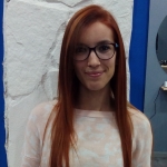 Aroa Medina Fernandez, Profesora de natación en Badalona