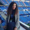 Sara Borjabad, Azafata in Madrid