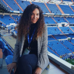 Sara Borjabad, Azafata in Madrid