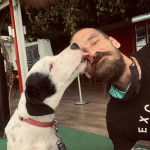 Ruben Pozo, Ensinistrador de gossos a Adeje