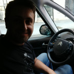 Christian Simonian, Xofer privat a Santa Coloma de Gramenet