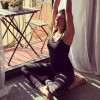 Elisa Fonta, Yoga instructor in Vilanova i la Geltrú