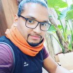 Jairo Díaz, House cleaner in Badalona