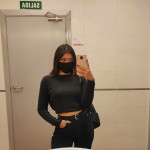 Jennifer Peña, Azafata a Madrid