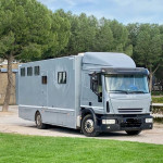 Javier Ledesma, Horse transporter in Alcorcón
