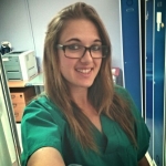 Audrey Candelier, Auxiliar d'infermeria a Cádiz