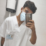 Pablo Sánchez, Cuidador de personas mayores en Cádiz