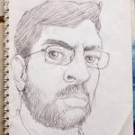Antonio Sabador Azorín, Art drawing teacher in Madrid