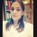 Noelia Valentín, Auxiliar d'infermeria a Zaragoza