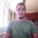 Jose Miguel Aguila Colorado, House cleaner in Gijón