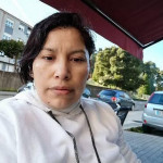 Estebana Mendoza Blandon, Emprada de llar a Pontevedra