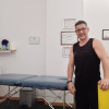 Alberto Lumbreras, Masajista en San Fernando de Henares