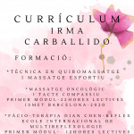 Irma Llotje, Masseur in Girona