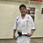 Joel Parra, Karate teacher in Madrid