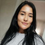 Olga Vivíana Ariza Muñoz, House cleaner in Ortuella