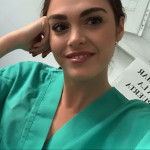 Alba Abarca, Infermera a Málaga