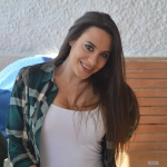 Andrea Tazo, Canguro en Palencia