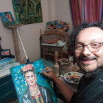 Sebastián Moreno, Art drawing teacher in Madrid