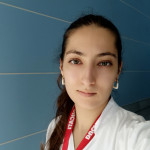 Maialen Cruz Montoya, Enfermera en Barcelona