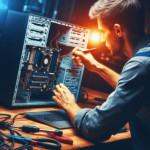 David Bober, Computer repair technician in El Bruc
