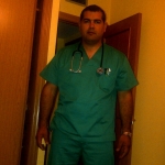 Osvaldo Cabrera, Nursing assistant in Santa Eulalia del Río