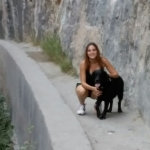 Estrella Castillo, Dog walker in Jaén
