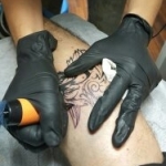 Eva Ibáñez, Tattooist in Argentona