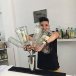 Byron Vinueza, Waiter in Ibiza