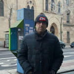 Francisco Pascual, Security guard in Salamanca