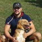 Fernando Pérez, Dog walker in Ortuella