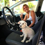 Marta Garcia, Passejadora de gossos a Estepona