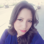 Cristty Ulcuango, Geriatric assistant in Talavera de la Reina