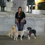 Maria Fernández Gallo, Passejadora de gossos a Marbella