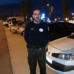 Antonio Torralvo, Professional de seguretat a Málaga