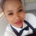 Yaconny Atehortua Varela, Waitress in Alicante