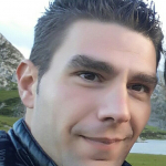 Fran Rodríguez, Security guard in Gijón