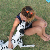 Cristina Fernández Lande, Dog walker in Cádiz