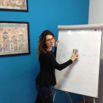 Rebeca Arribas Jodra, Professora d'espanyol a Madrid