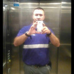 Julian Hoyos Mancera, Security guard in Barcelona