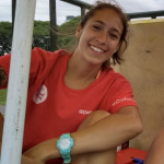 Milagros Miglino, Socorrista a Barcelona