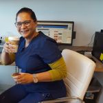 Mercedes Puentes, Nursing assistant in Santa Cruz de Tenerife