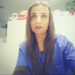 Susana Alegre Orviz, Auxiliar d'infermeria a Langreo