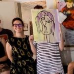 María Alba, Professora de dibuix artístic a Madrid