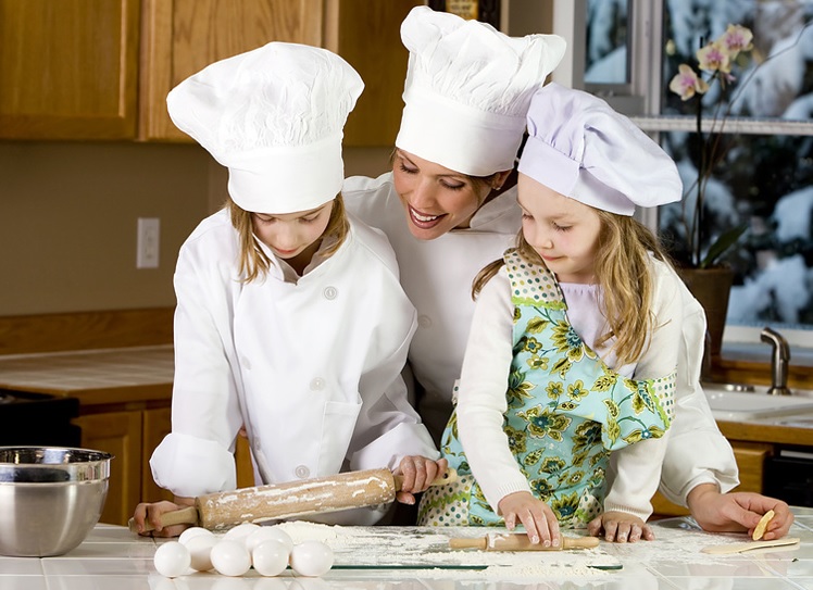 Niños chefs