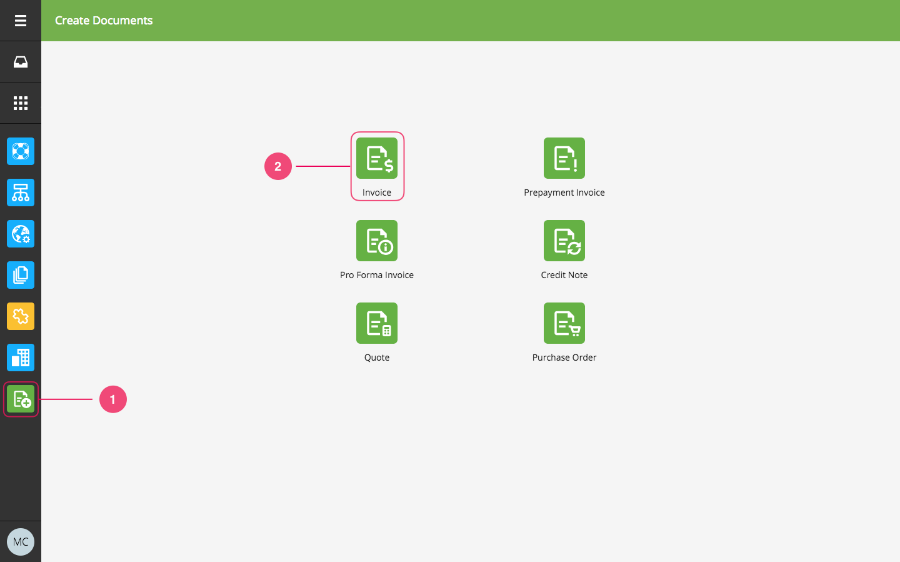 Tradeshift Invoice Creation Directly In The Tradeshift Portal